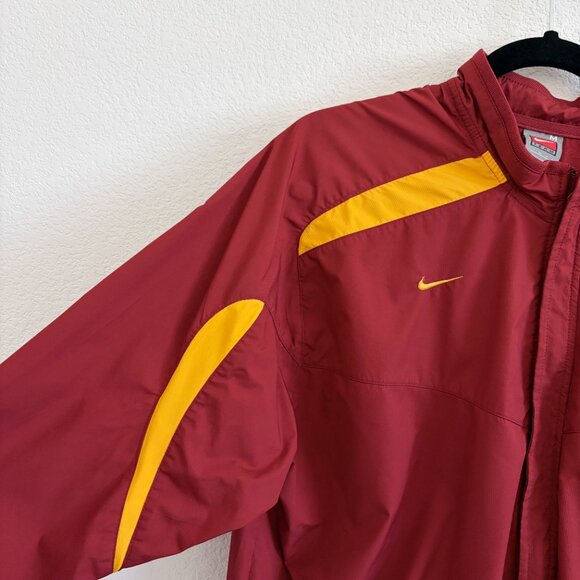 NIKE Fit Storm USC Trojans Authentic Team Windbreaker Jacket Size Medium UNISEX - Picture 3 of 13